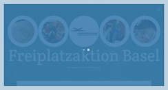Desktop Screenshot of freiplatzaktion-basel.ch
